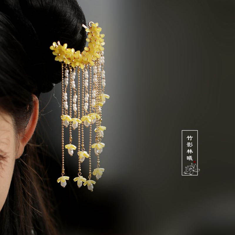 Ancient Style Osmanthus Hairpi - đánh giá và giá Hanbok Hair Pin