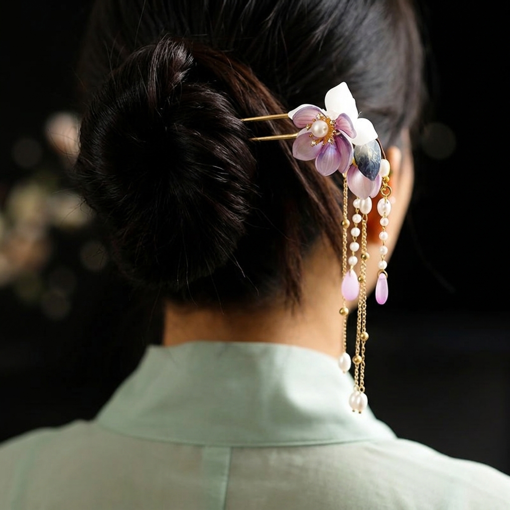 Alloy U Shaped Hair Pin With O - đánh giá và giá Hanbok Hair Pin