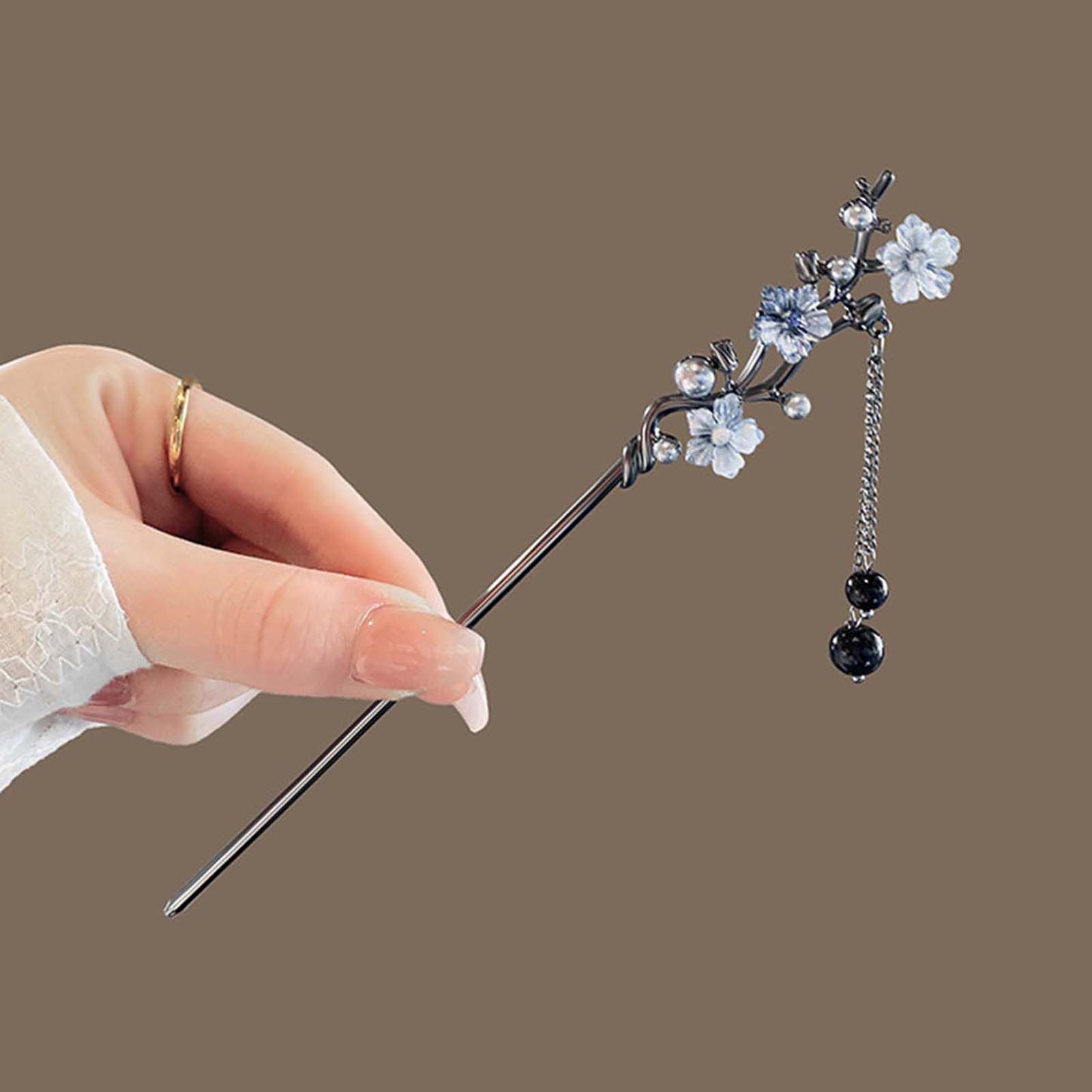 Butterfly Tassel Hairpin Hair  - đánh giá và giá Hanbok Hair Pin