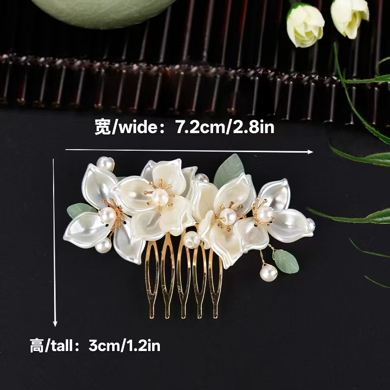 Tea Flower Hanfu Ancient Style - đánh giá và giá Hanbok Hair Pin