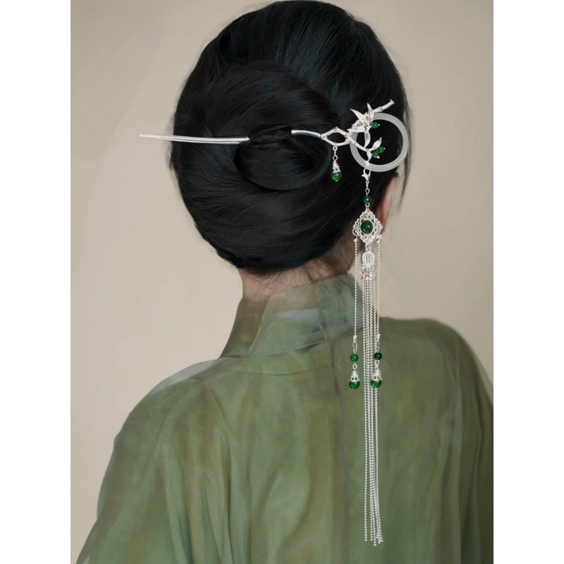 Chinese Style Hair Stick Bambo - đánh giá và giá Hanbok Hair Pin