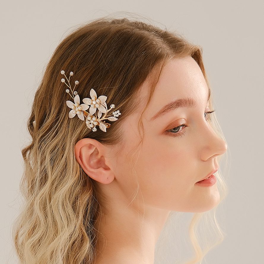 Handmade Pearl Flower Hair Cli - đánh giá và giá Hanbok Hair Pin