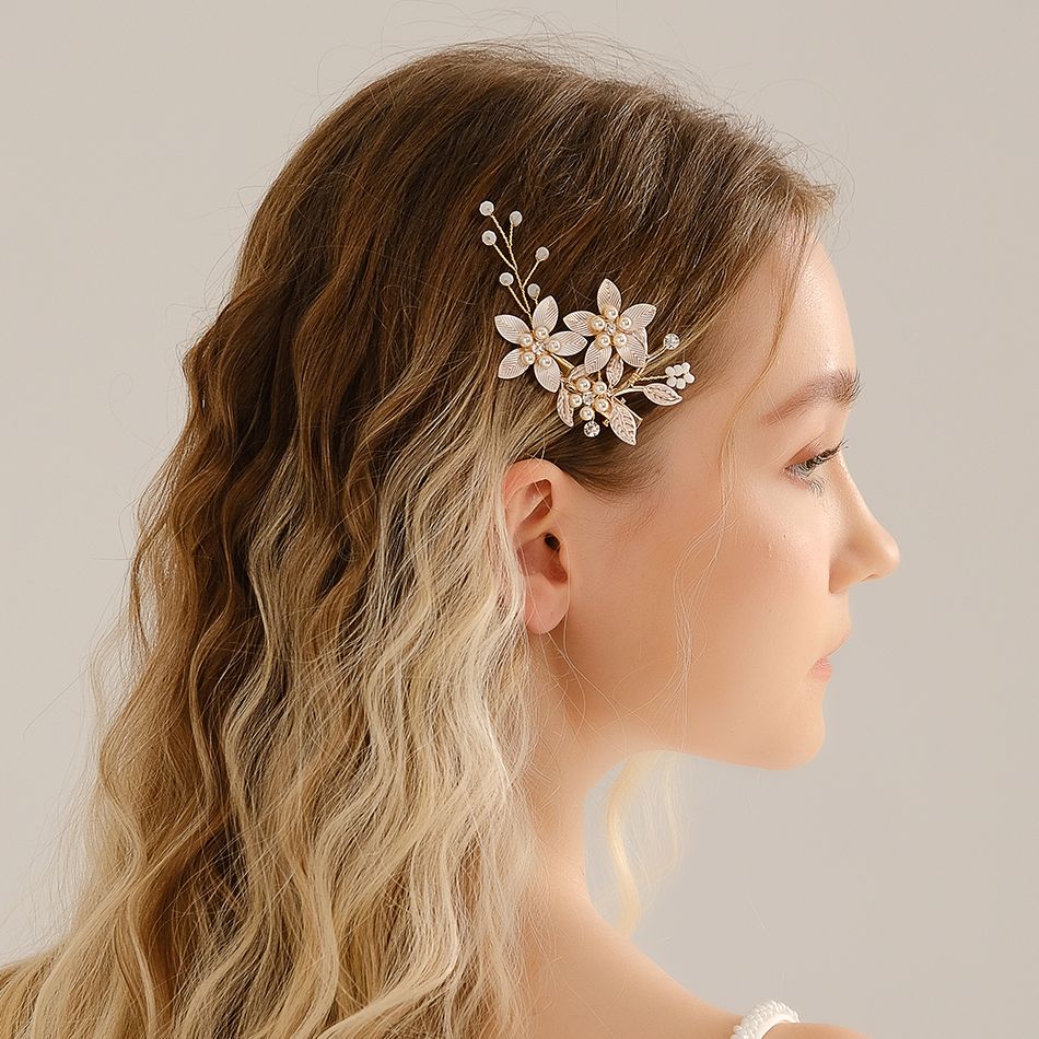 Handmade Pearl Flower Hair Cli - đánh giá và giá Hanbok Hair Pin