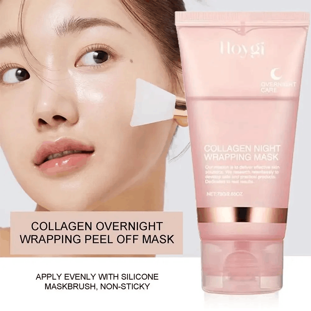 Deep Collagen Mask Peel Off Ma - đánh giá và giá Sleeping Pack Overnight