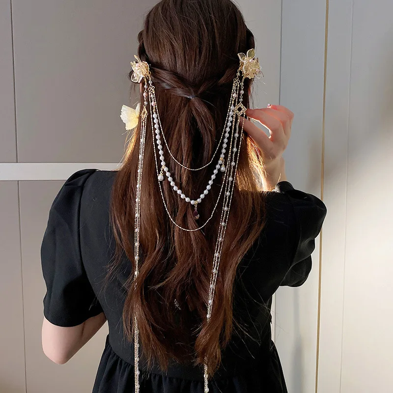 New Chinese Style Rhinestones  - đánh giá và giá Hanbok Hair Pin