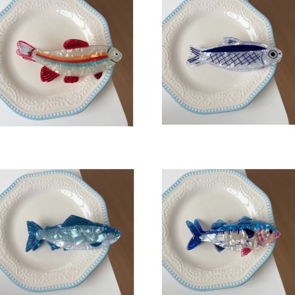 Hairpin Ocean Animal Hair Claw - đánh giá và giá Lifestyle In Korean